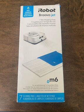 iRobot Braava Jet m6 Replacement Wet Mopping Pads - 7 Count - Genuine OEM